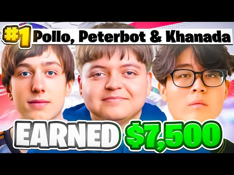 Видео: 1-е место FNCS DIVISION 1 🏆 ($7500) | при участии Peterbot и Khanada