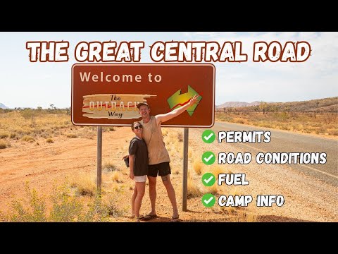 Видео: Самый длинный короткий путь в Австралии — Великая центральная дорога