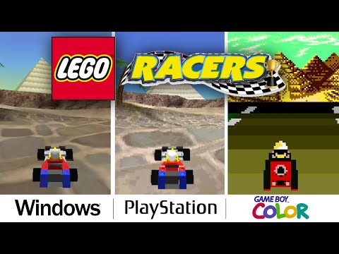 Видео: Сравнение всех версий Lego Racers