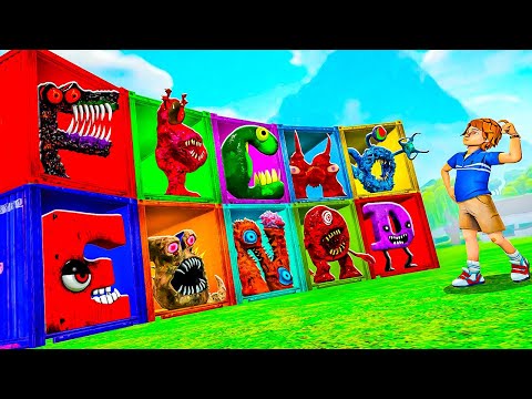 Видео: БИТВА ЗА КОНТЕЙНЕРЫ С НОВЫМ КОШМАРНЫМ АЛФАВИТ ЛОРОМ В ГАРРИС МОД! ALPHABET LORE В Garry`s Mod