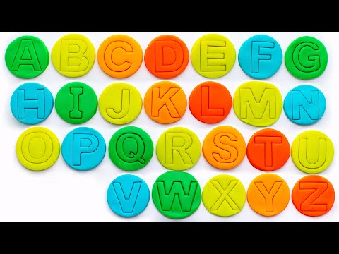 Видео: Пластилин Play Doh - Английские Буквы!