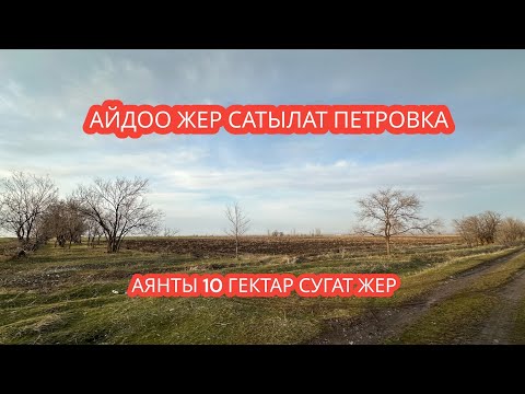 Видео: АЙДОО ЖЕР САТЫЛАТ ПЕТРОВКА 2024