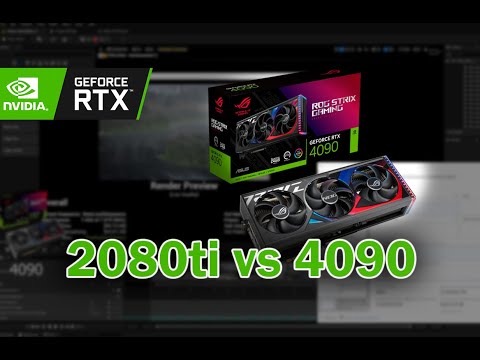 Видео: Тест и сравнение RTX 2080ti vs RTX 4090 в Unreal Engine, 3DsMax, Substance Painter + Бонус🐈
