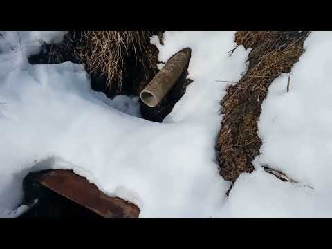 Видео: Дом в деревне.  Пещера. река Медведица. Родник