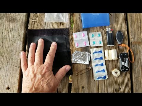 Видео: ОБЗОР МОЕГО КАРМАННОГО НАБОРА ДЛЯ ВЫЖИВАНИЯ