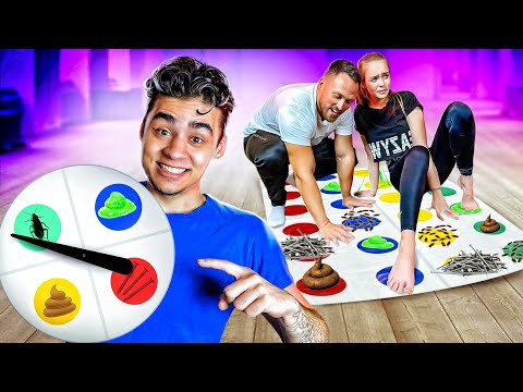 Видео: ЭКСТРЕМАЛЬНЫЙ ТВИСТЕР ЧЕЛЛЕНДЖ! Останься последним чтобы победить!