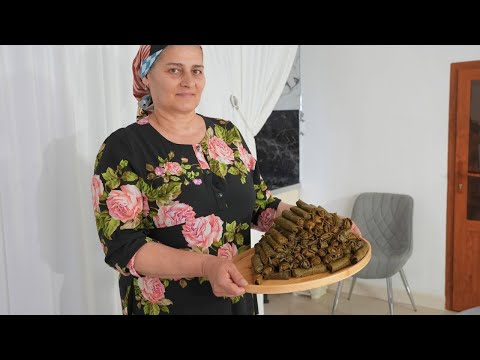 Видео: Накормила домашних большой порцией азербайджанской ДОЛМЫ