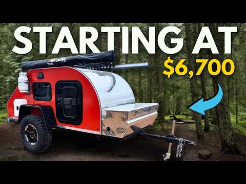 Видео: Исследуйте с ограниченным бюджетом: 6 легких прицепов от TC Teardrops!