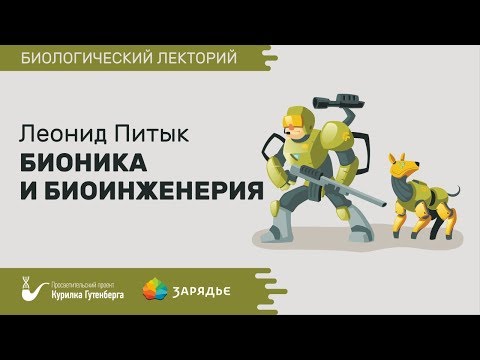Видео: Биолекторий | Бионика и биоинженерия – Леонид Питык