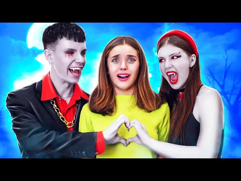 Видео: Настоящая VS Фейковая Вампирша! Меня Удочерили Вампиры || @OK-Forever