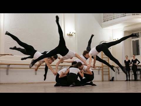 Видео: Школа-Студия готовится к Юбилейному концерту. Балет Игоря Моисеева.