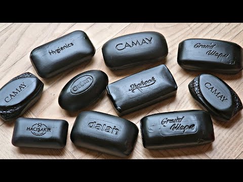 Видео: ASMR SOAP. 🖤🖤Резка сухого мыла. Satisfying video🖤🖤