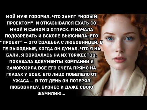 Видео: Мой муж говорил, что занят “новым проектом”, и отказывался ехать со мной и сыном в отпуск. Я...