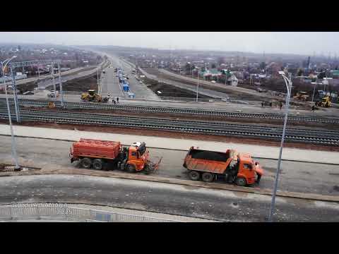 Видео: Готовность тоннеля под ж/д путями-станция Дачная / строительство автомагистрали Центральная / Самара