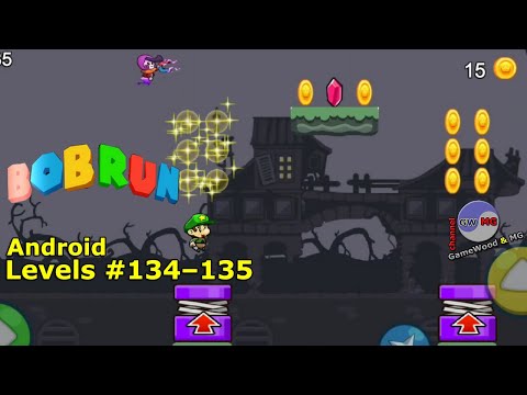 Видео: Levels 134–135. Прохождение игры Bob Run: Adventure Run Game на Android