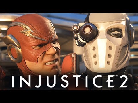 Видео: INJUSTICE 2 - СЮЖЕТКА - ФЛЭШ ПРОТИВ ДЭДШОТА! #3