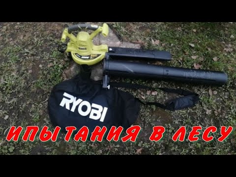 Видео: RYOBI ВОЗДУХОДУВКА