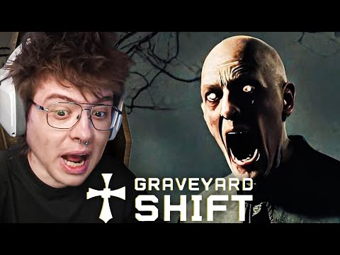 Видео: ШАРФ СТАЛ ОХРАННИКОМ КЛАДБИЩА В ИГРЕ Graveyard Shift