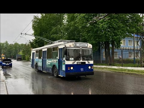 Видео: Троллейбус Видного. Сравнение 2022 и 2023 г. Троллейбусы ЗиУ 682Г, МАЗ 206Т, TMG-7207 «Богдан»