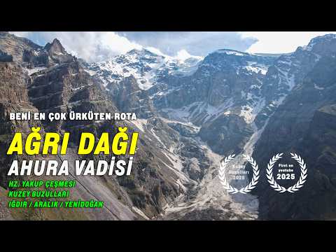 Видео: Турция Долина Ахура / Адский поток / Гора Арарат - Iğdır Yenidoğan