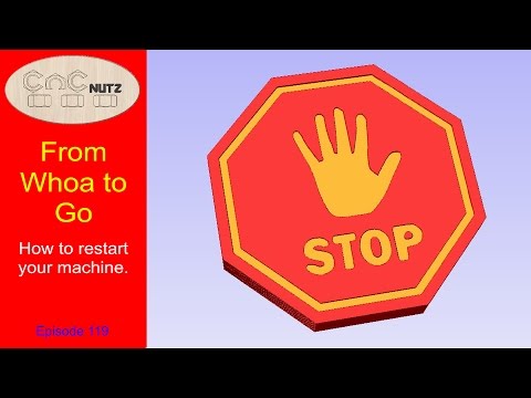 Видео: Остановка и перезапуск Mach3 — CNCnutz, эпизод 119