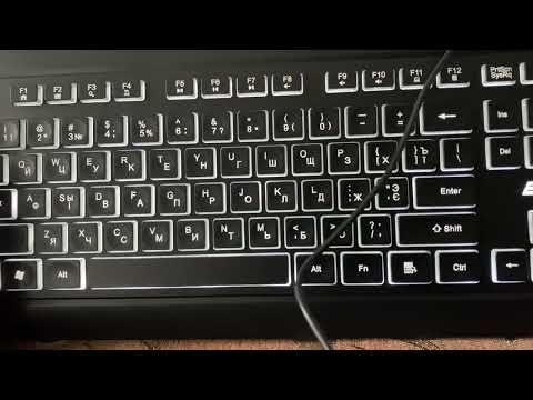 Видео: Клавіатура 2E KS120 Black USB (2E-KS120UB)