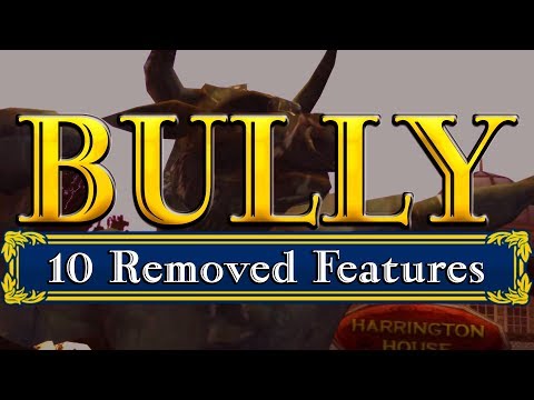 Видео: BULLY - 10 УДАЛЕННЫХ ФУНКЦИЙ