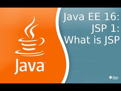 Видео: Java EE 16: JSP 1: Что такое JSP