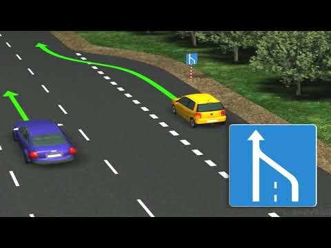 Видео: (10) Информационные знаки. ПДД в Польше.