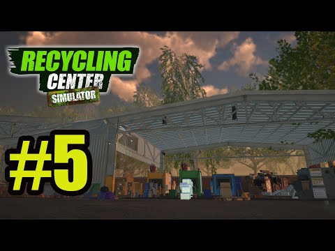 Видео: Recycling Center Simulator gameplay на русском #5 нанял сборщика мусора