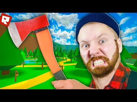 Видео: Я СТАЛ БЕЗУМНЫМ ДРОВОСЕКОМ! | Roblox