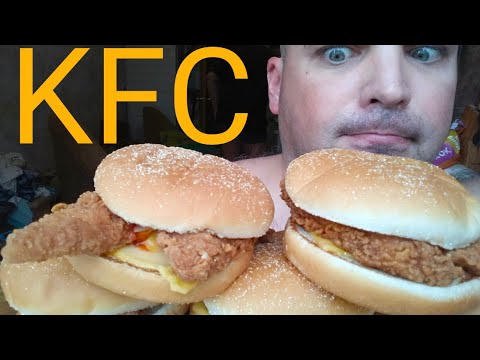 Видео: ОБЖОР KFC: ЧИЗБУРГЕР / МУКБАНГ чизбургеры