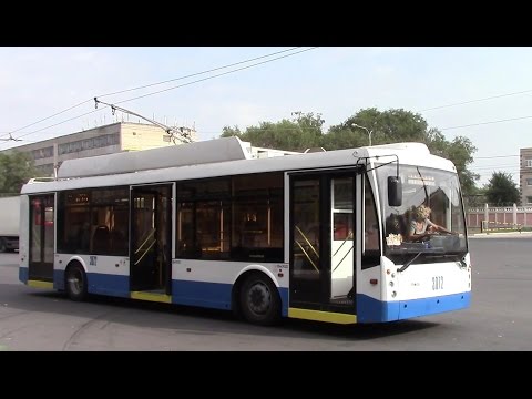 Видео: Троллейбусный  маршрут №2   троллейбус Тролза Мегаполис  г Тольятти