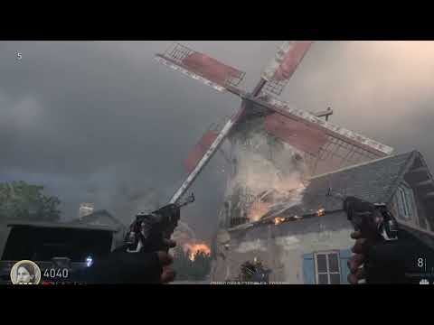 Видео: Call of Duty WW2 Zombie Крестный Путь  :Глава 1 Навстречу буре