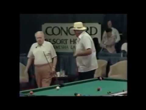 Видео: Minnesota Fats против U J Puckett: Легенды карманного бильярда