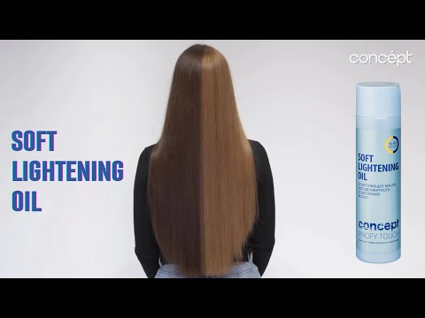 Видео: Осветляющее масло для волос Concept Soft Lightening Oil