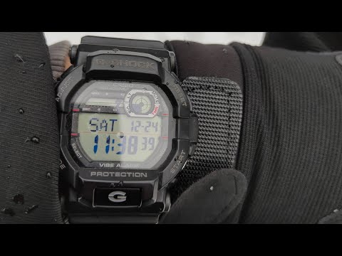 Видео: Редкие Casio G-Shock GD-350, яркие брутальные часы с вибро! tactical military