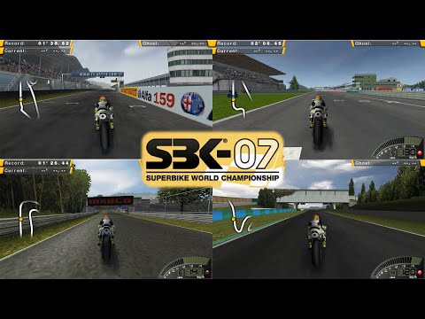 Видео: SBK-07: Superbike World Championship (PSP) - Все Гоночные Трассы