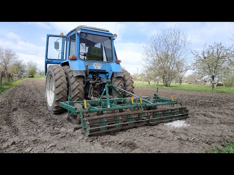 Видео: Правильная культивация огородов. Проблемы с воздухоном. МТЗ и самодельный культиватор. Сезон 2021