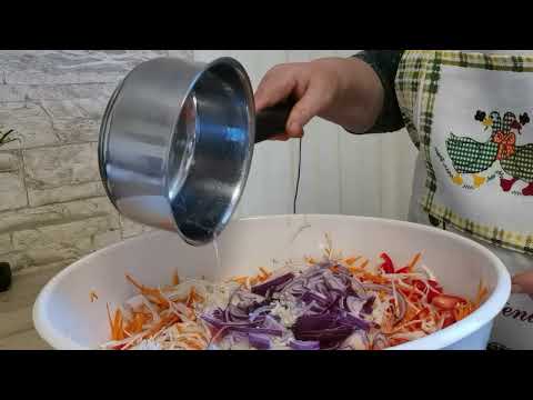 Видео: ОВОЩНОЙ САЛАТ! ВКУСНО,КАК ВСЕГДА! I#1532