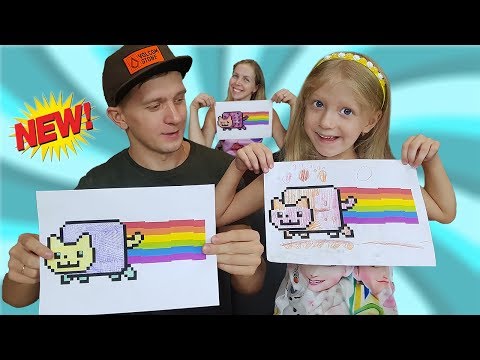 Видео: НОВЫЕ ПРАВИЛА! 3 МАРКЕР ЧЕЛЛЕНДЖ от Family Box Мы рисуем вы голосуете 3 MARKER CHALLENGE!