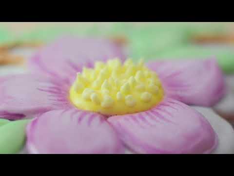 Видео: Самый нежный пряник ПОШАГОВО Роспись пряников