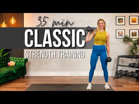 Видео: 35 мин. Классическая силовая тренировка на всё тело