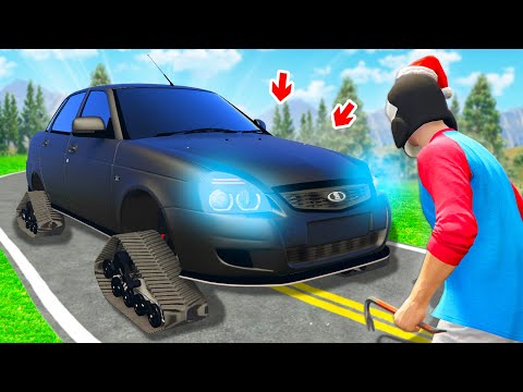Видео: УГНАЛ ТАЧКУ НА ГУСЕНИЦАХ В ГТА 5 ОНЛАЙН ! - БИТВА ВОРОВ В GTA 5 ONLINE
