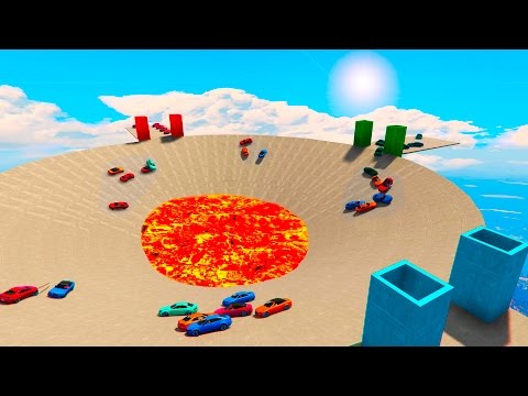 Видео: ОГРОМНАЯ ПРОПАСТЬ ПОГЛОТИЛА ДЕРБИ! (GTA 5 Смешные моменты)