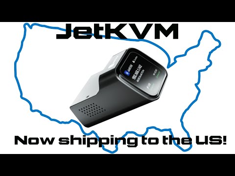 Видео: JetKVM теперь доступен в США!