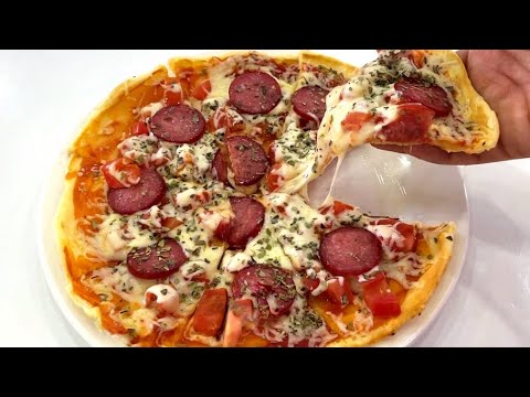 Видео: 5 минуттық пицца.Табада піседі.Пицца на сковороде за 5 минут