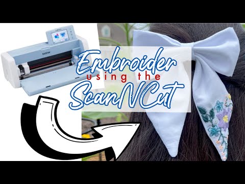 Видео: Ручная вышивка с помощью Brother ScanNCut: Allbrands After Hours