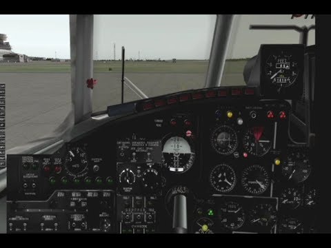 Видео: X-Plane подготовка кабины, запуск, круг Ан-24