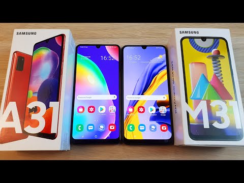 Видео: SAMSUNG GALAXY A31 VS M31 - КАКОЙ ИЗ НИХ ЛУЧШЕ? ПОЛНОЕ СРАВНЕНИЕ!